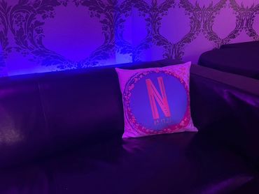 Logo Pillow for Custom Lounge