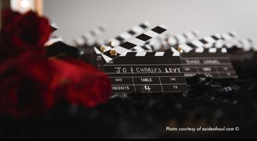Cinema Escort Card table