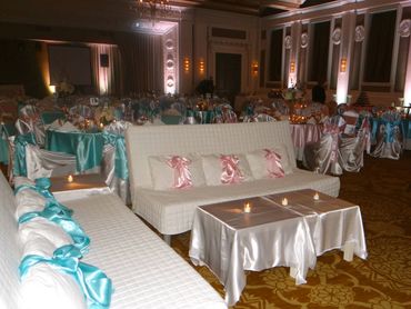 Lounge setup at Sentinel venue, Portland Oregon