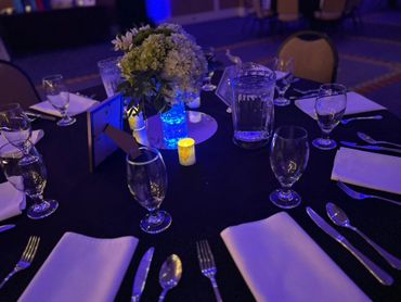 Travel Theme centerpieces