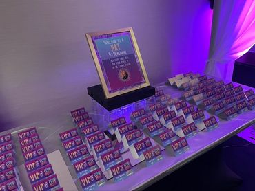 Club theme Escort Table