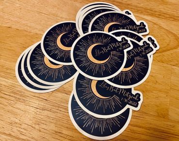 Custom logo decal