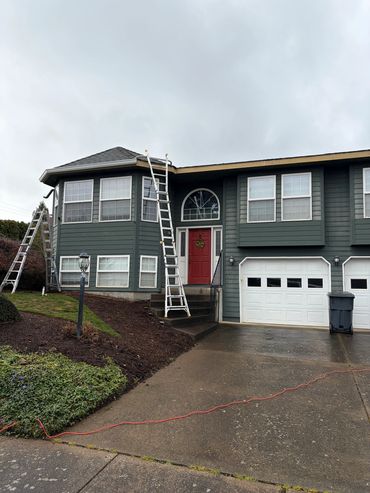 Residential roofing installation and repair project