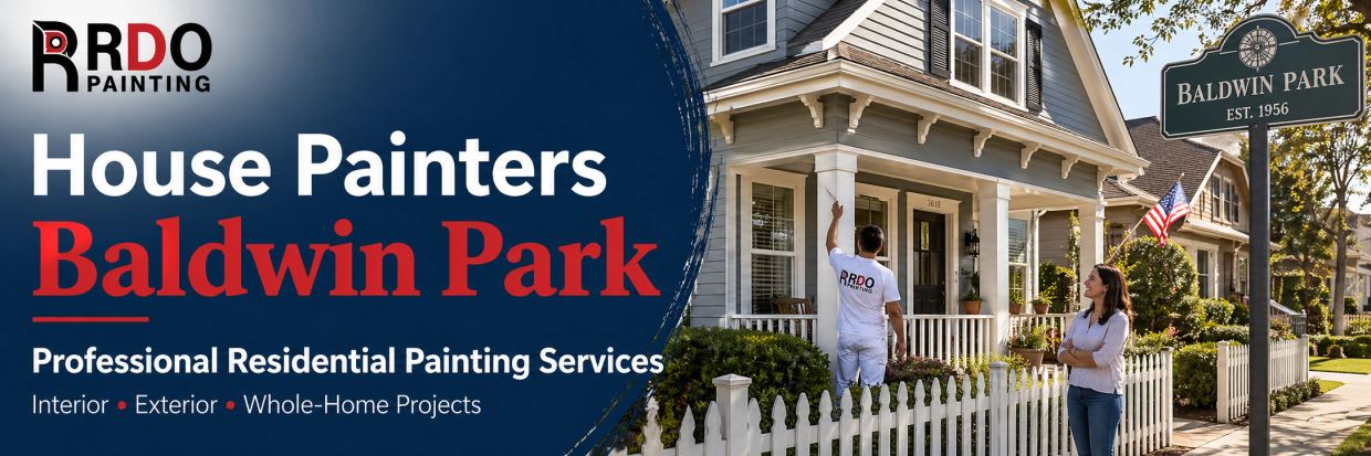 Looking for house painters in Baldwin Park? RDO Painting provides interior and exterior painting wit