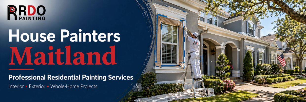 Looking for house painters in Maitland? RDO Painting provides interior and exterior painting with de