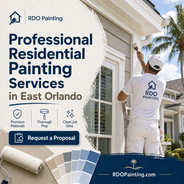 RDO Painting can help you think through the scope of painting, surfaces, and practical details of th