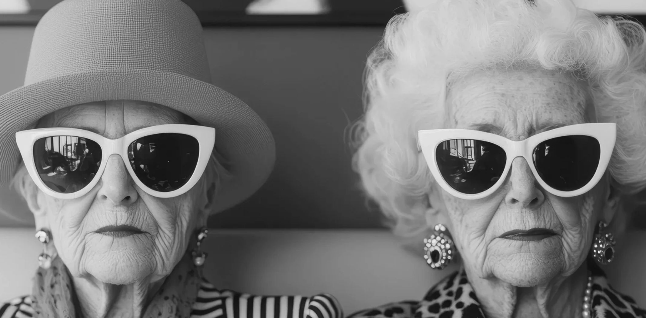 Two Stylish Old Ladies... Percival and Pelham
