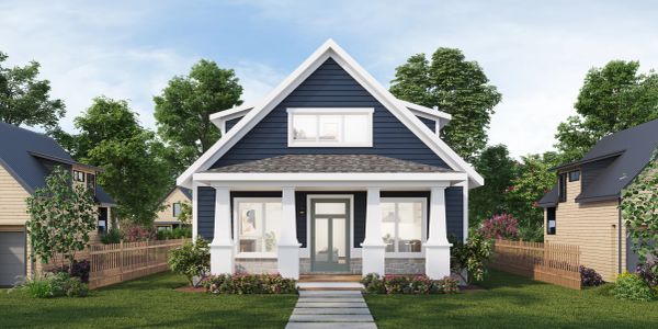 This Cottage style home features quality products, a main level with a primary suite, 1.5 bathrooms
