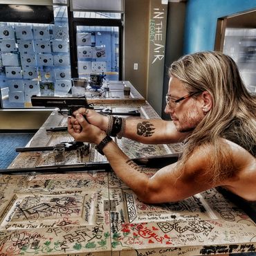 In The Air Gun Ultra shooting range ottawa event bar lounge fun adventure date night learn amazing