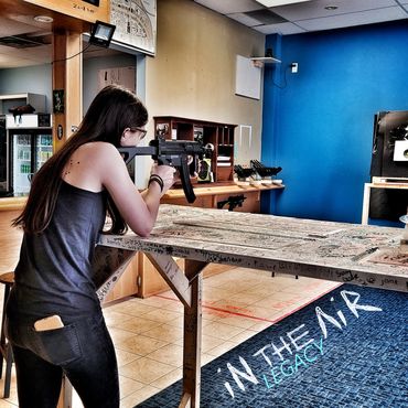 In The Air Gun Ultra shooting range ottawa event bar lounge fun adventure date night learn play