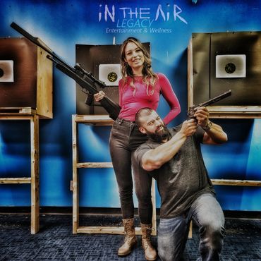 In The Air Legacy Knife and Axe Throwing Guild and leagues Ottawa bbgun shooting near me women bar