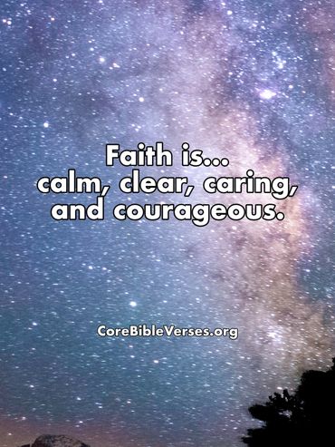 Faith is...