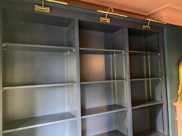 bespoke, custom bookcase,