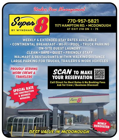 Super8 hotel McDonough