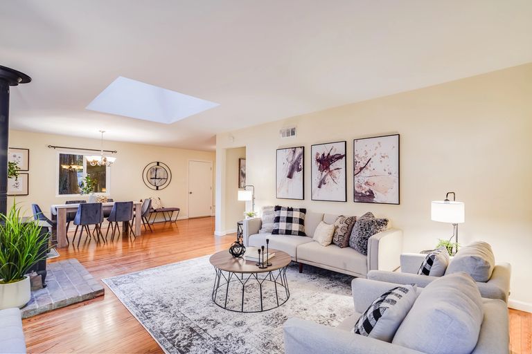 Staged Living Room