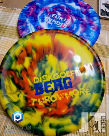 jtnorton dyed disc golf disc