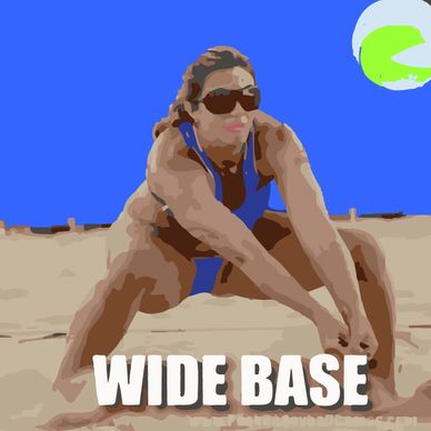 Passing volleyball skills