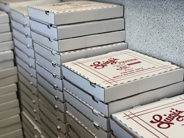 Empty Pizza boxes