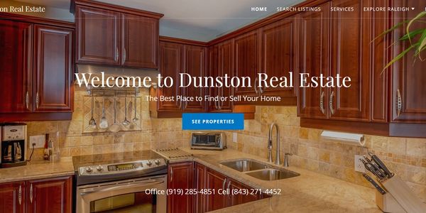 Dunston Real Estate's website