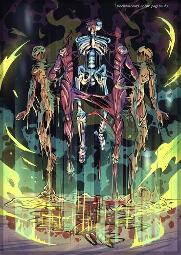 "Mechzalcoatl" (2024)
All art by Pau Izumi wtitten by Humberto Cervera
34 pages
Nominated to Comic o
