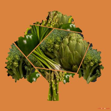 Creative commercial food composite design for brand campaign RedHed Tallahassee FL
