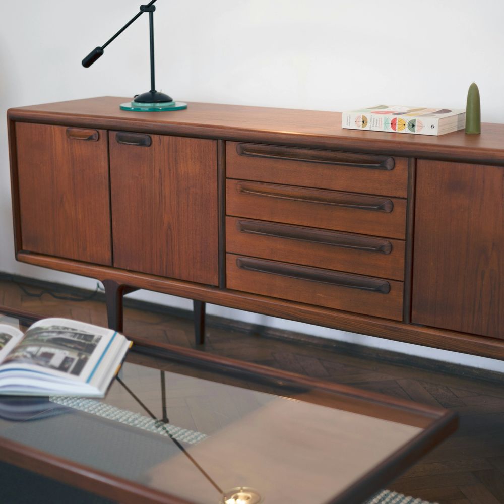 Mid-century wooden sideboard refinished recently