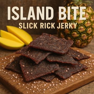 TROPICAL MANGO AND SWEET PINEAPPLE COLLIDE WITH FIERY HABANERO HEAT IN THIS BOLD, JUICY BEEF JERKY T