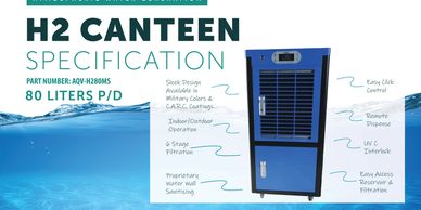 80-liter AWG atmospheric water harvesting