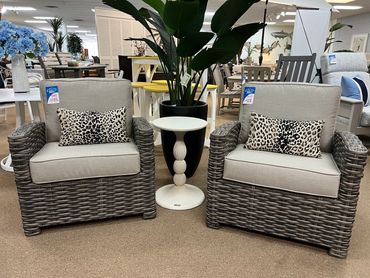 Universal Wicker Lounge Chairs