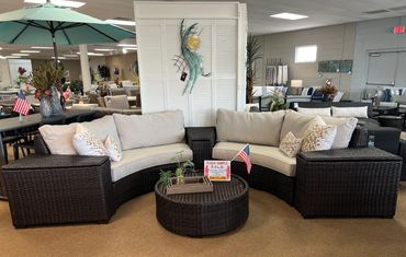 Wicker Sectional