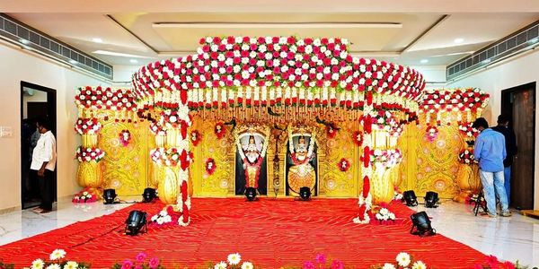 stage decoration for marriage, functions, reception, birthday
big stage decoration