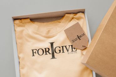 iForgive shirt in box