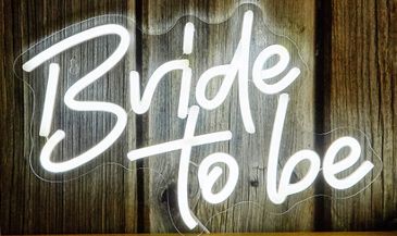 BRIDE TO BE NEON SIGN