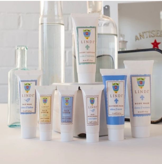 STARTER KIT FOR SENSTIVE O COMPROMISED SKIN:This starter kit ces with sample sie of: Body lotion, Bo