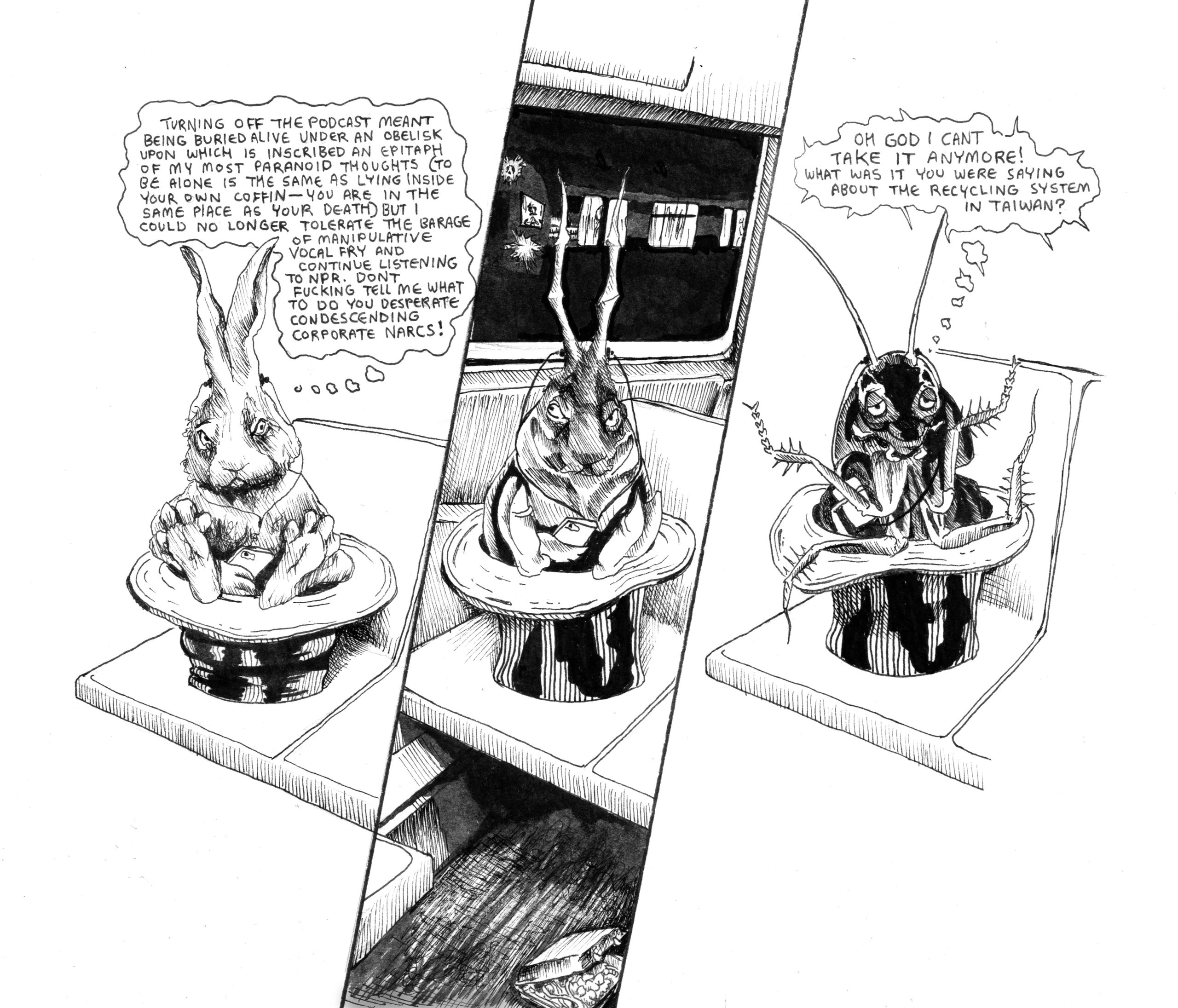 Shitgiver, anya levy, album art, band