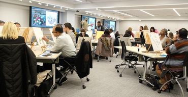 Heal Through Art in partnership with JP Morgan Chase.