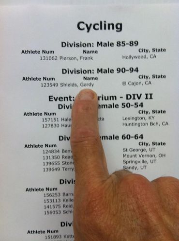 Gordy Shields Cycling Division 90-94