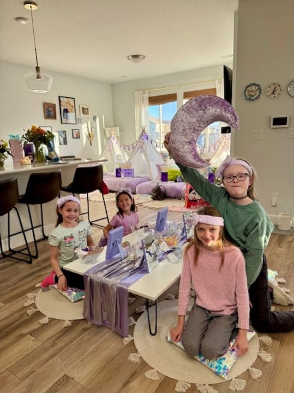 Spa Party Colorado Springs, DIY Spa party ideas, sleepover party, slumber party, girls night idea