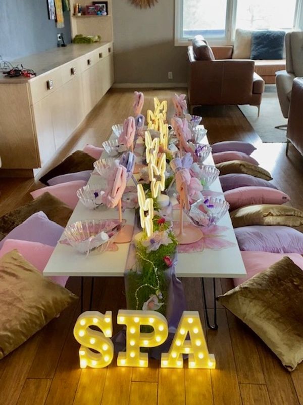 Kids spa party colorado springs, girls spa party, spa party, bachelorette, sleepover parties