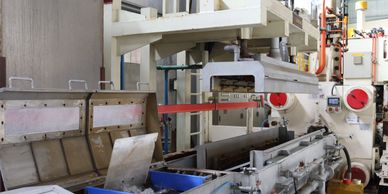  Our 2750 UST Extrusion Press is capable of extruding MPE tubes of various specifications. Currently