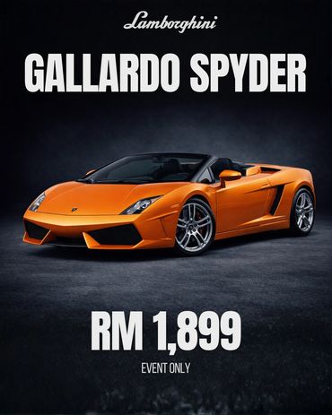 Lamborghini Gallardo For Rent / Sewa