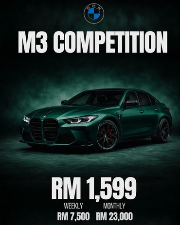 BMW G80 M3 For Rent / Sewa