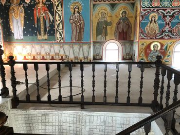 Cafas, Balustradă bisericească, Cruce sf Masă, Cruce cu suport si dulap, Cruce sculptată cu sfinți.