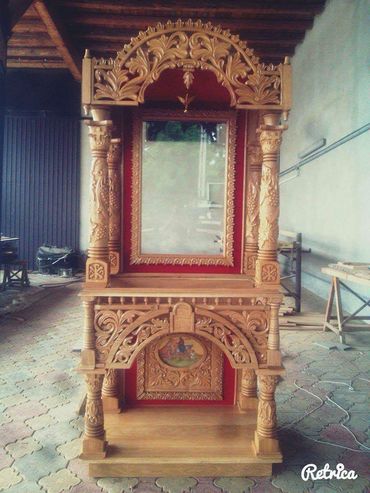 Baldachin sfintele moaste, Baldachin bisericesc, Baldachin mic, Baldachin sculptat, Baldachin cu pod