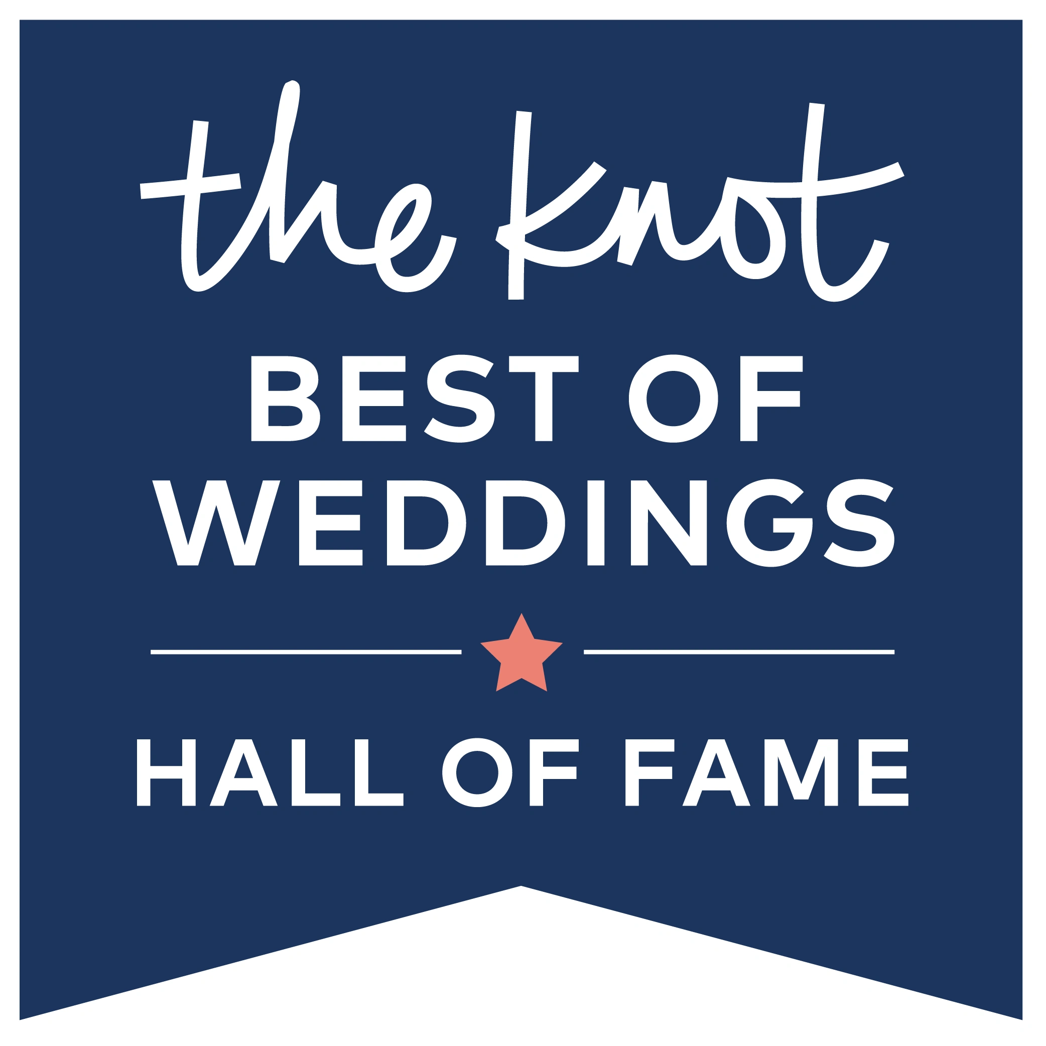 the knot best of weddings hall of fame award .png
