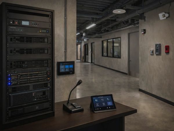 Industrial paging and communication system