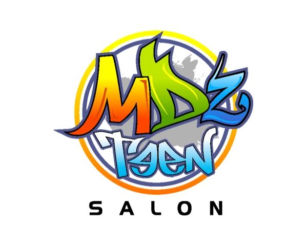 MDZ Teen hair stylist and salon logo