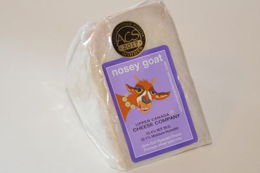 Nosey Goat Cheese Label