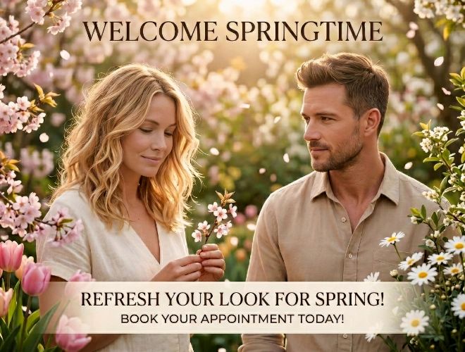 Springtime at Warden Woods Hair Studio