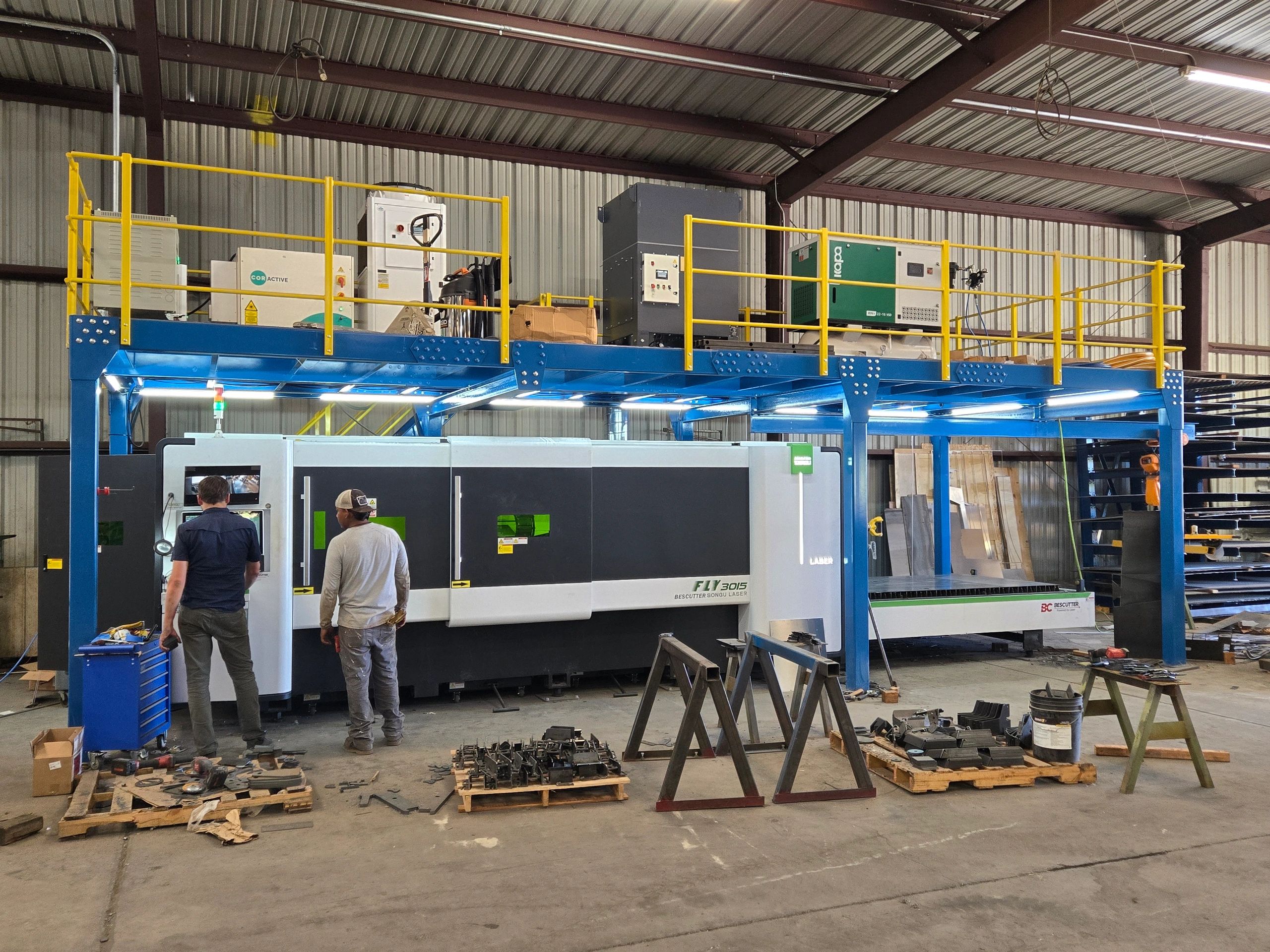 Fiber Laser, 5x10, up to 1" thickness